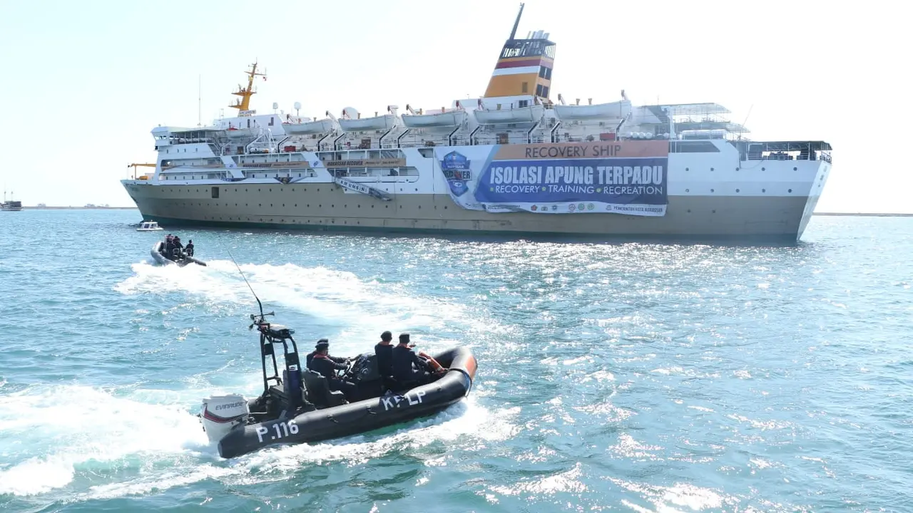 Isolasi terpusat di kapal PELNI