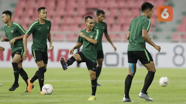 Latihan Timnas Indonesia