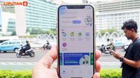Banner Infografis PeduliLindungi Jadi Satu Sehat Mobile per 1 Maret 2023. (Liputan6.com/Herman Zakharia)
