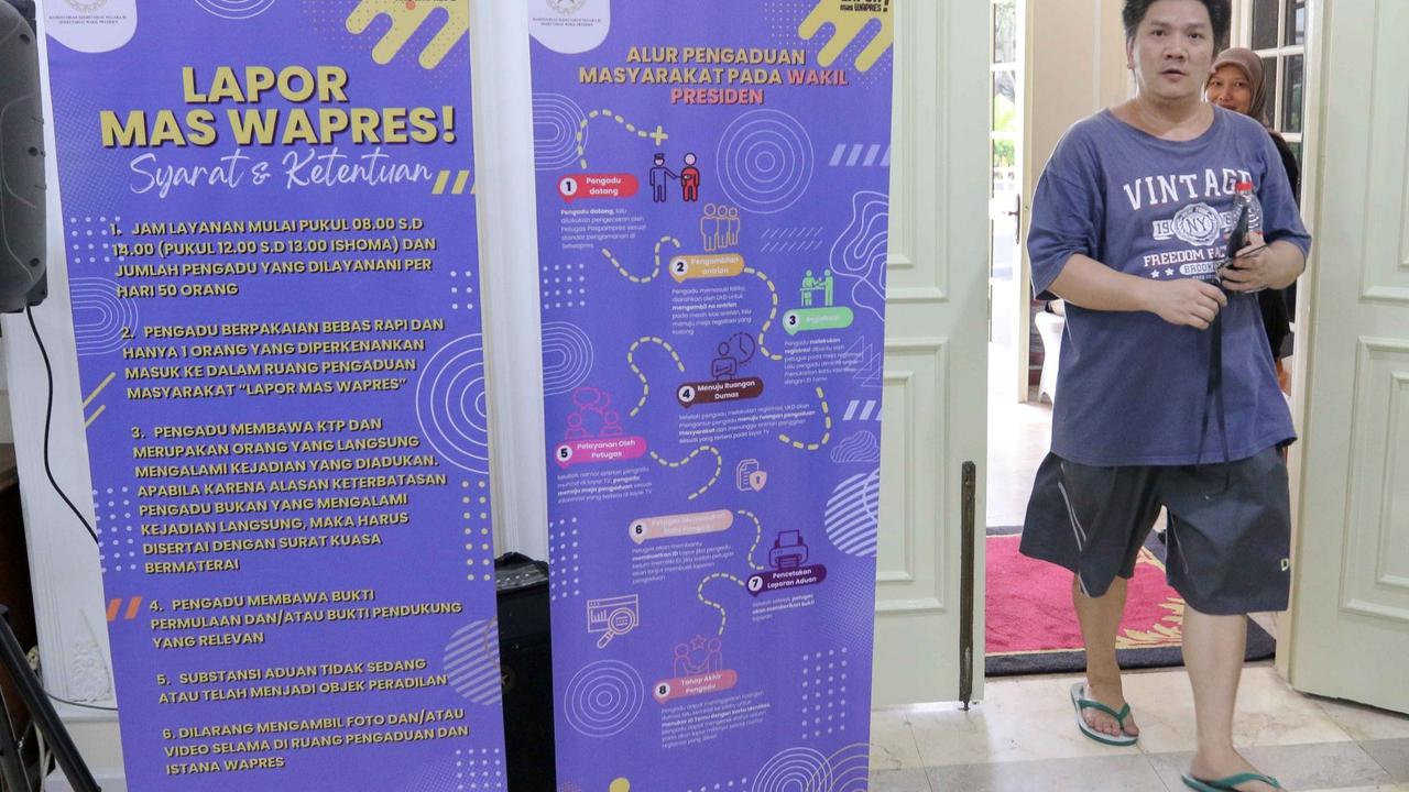 Gibran buka layanan aduan 'Lapor Mas Wapres'