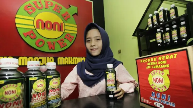 Jamu pace dibuat dari fermentasi buah mengkudu