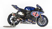 Tagline Semakin di Depan bakal terpampang pada motor Pata Yamaha yang tampil pada ajang Superbike 2018. (Yamaha Indonesia)
