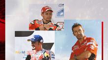 Jack Miller, Casey Stoner dan Troy Bayliss. (Bola.com/Dody Iryawan)