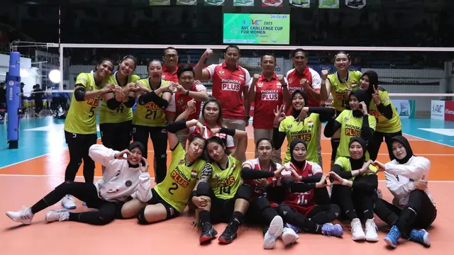 FOTO AVC Challenge Cup 2023 - Indonesia Vs India