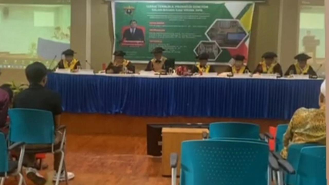 Detik-Detik Dosen FT Unhas Meninggal saat Menguji Sidang Promosi Dokter, Diduga Serangan Jantung