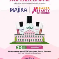 MAJIKA hadir di Jakarta X Beauty 2025.&nbsp;