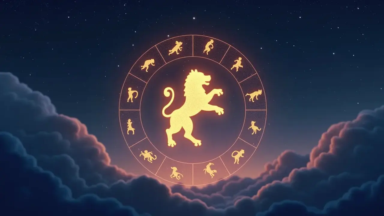 logo zodiak leo