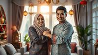 kata kata maaf lebaran untuk teman ©Ilustrasi dibuat AI