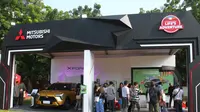 Mitsubishi Motors di acara Kapanlagi Buka Bareng (KLBB) BRI Festival 2024.