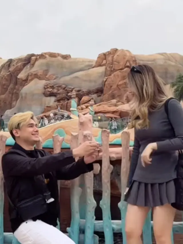 6 Potret Gaya Ranty Maria Dilamar Rayn Wijaya Tepat di Hari Ulang Tahunnya