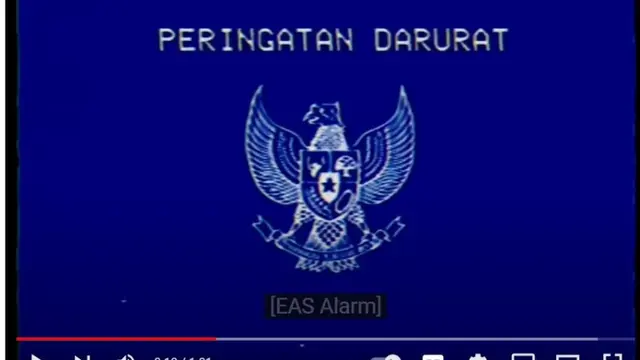 Lambang Garuda Biru Peringatan Darurat yang Sedang Viral Diyakini Berasal dari Video Lama di Youtube