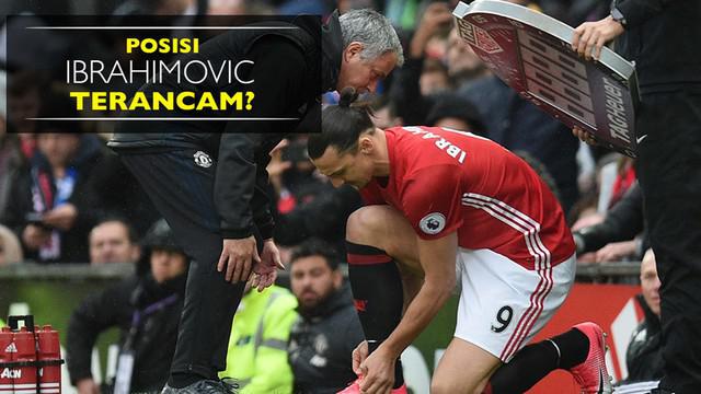Berita video pemain yang mengancam posisi Zlatan Ibrahimovic di tim inti Manchester United. Siapakah pemain tersebut?