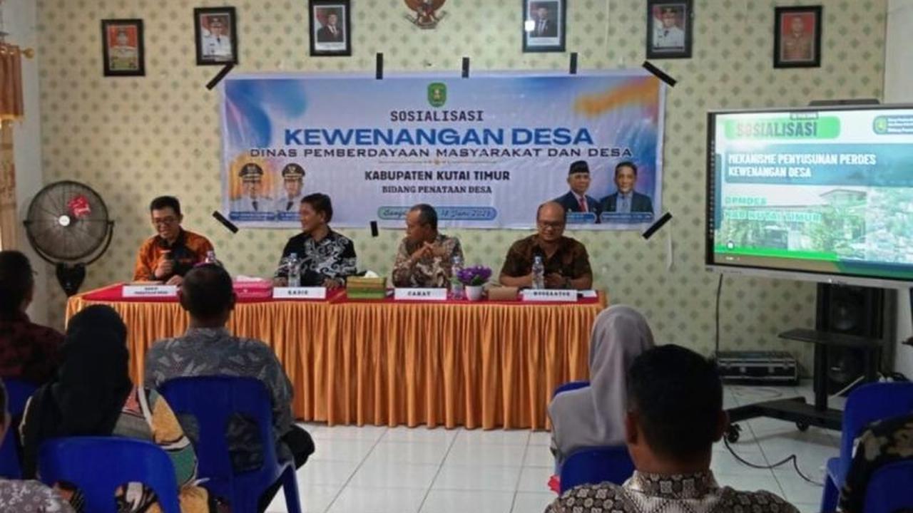 Pemkab Kutim Perkuat Kewenangan Desa, Dorong Kemandirian dan Kesejahteraan Masyarakat