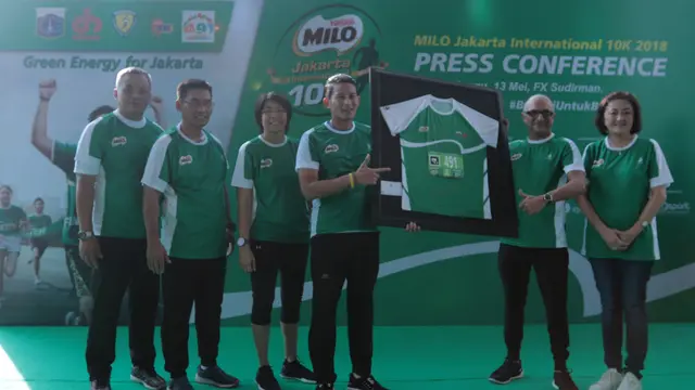 Kick-off MILO Jakarta International 10K 2018