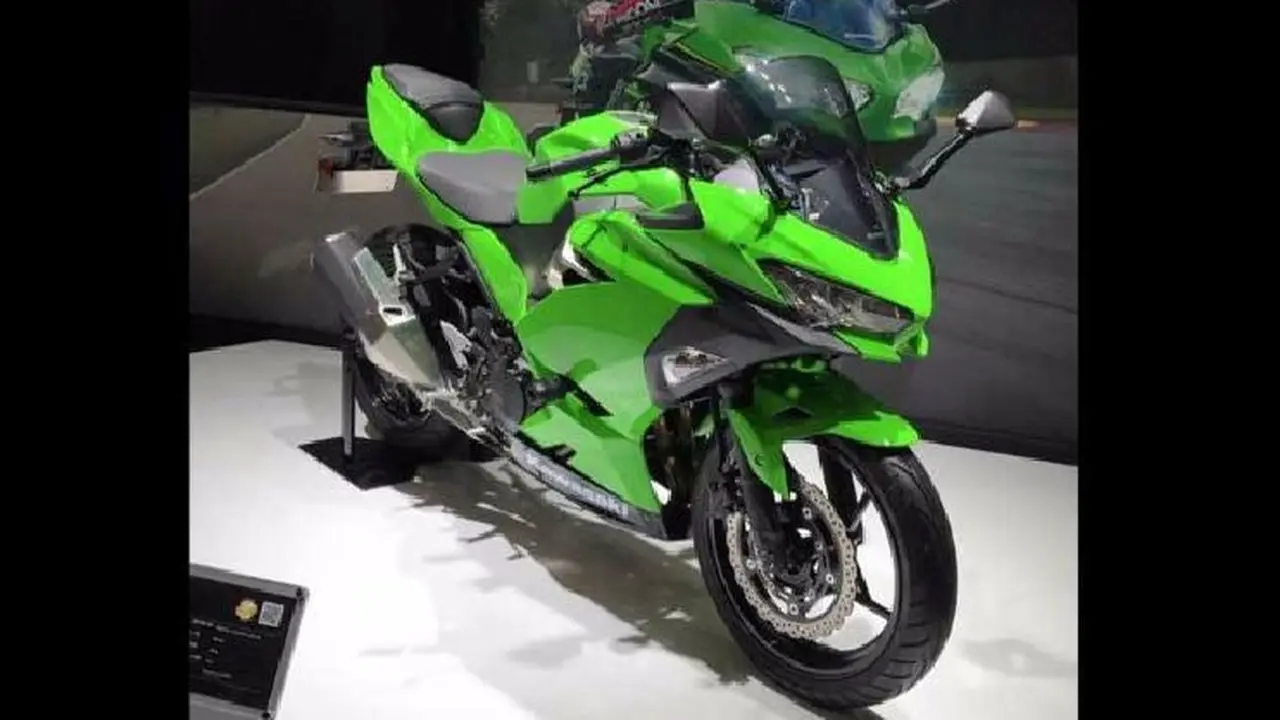 Kawasaki Ninja 250 di TMS 2017 (Foto:Oto.com)