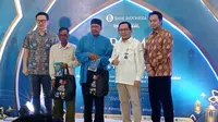 Kepala Perwakilan Bank Indonesia (BI) Provinsi Kepulauan Riau (Kepri) Suryono, mengimbau pengguna Quick Response Code Indonesian Standard (QRIS) lebih berhati-hati saat bertransaksi. (Liputan6.com/ Ajang Nurdin)