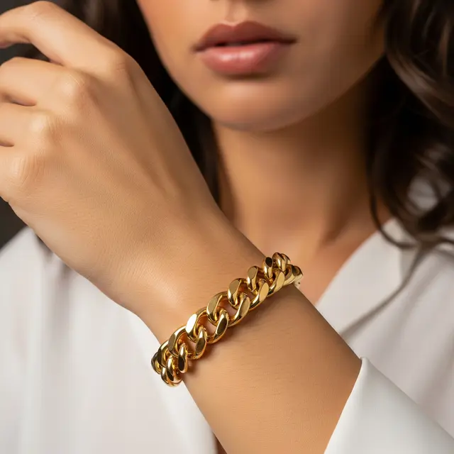 9 Model Gelang Emas yang Kuat,