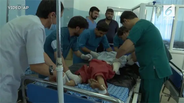 Bom bunuh diri meledakkan di dekat sebuah stadion kriket di Kabul, Afghanistan Rabu (13/9)