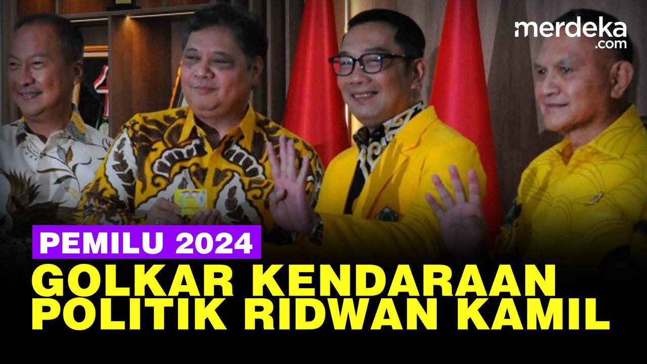VIDEO: Manuver Ridwan Kamil Pilih Golkar jadi Kendaraan Politik Jelang Pemilu 2024