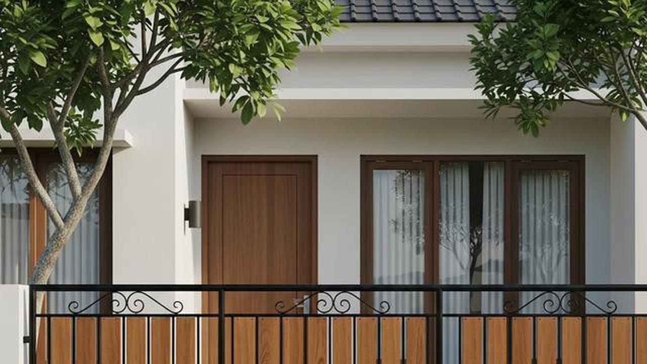 7 Model Pagar Rumah Kecil Tapi Kokoh dan Elegan, Cocok untuk Hunian Minimalis 2025
