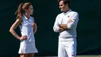 Tampilan sporty Kate Middleton saat main tenis bareng sang legenda Roger Federer curi atensi. [Foto: IG/ princeandprincessofwales].