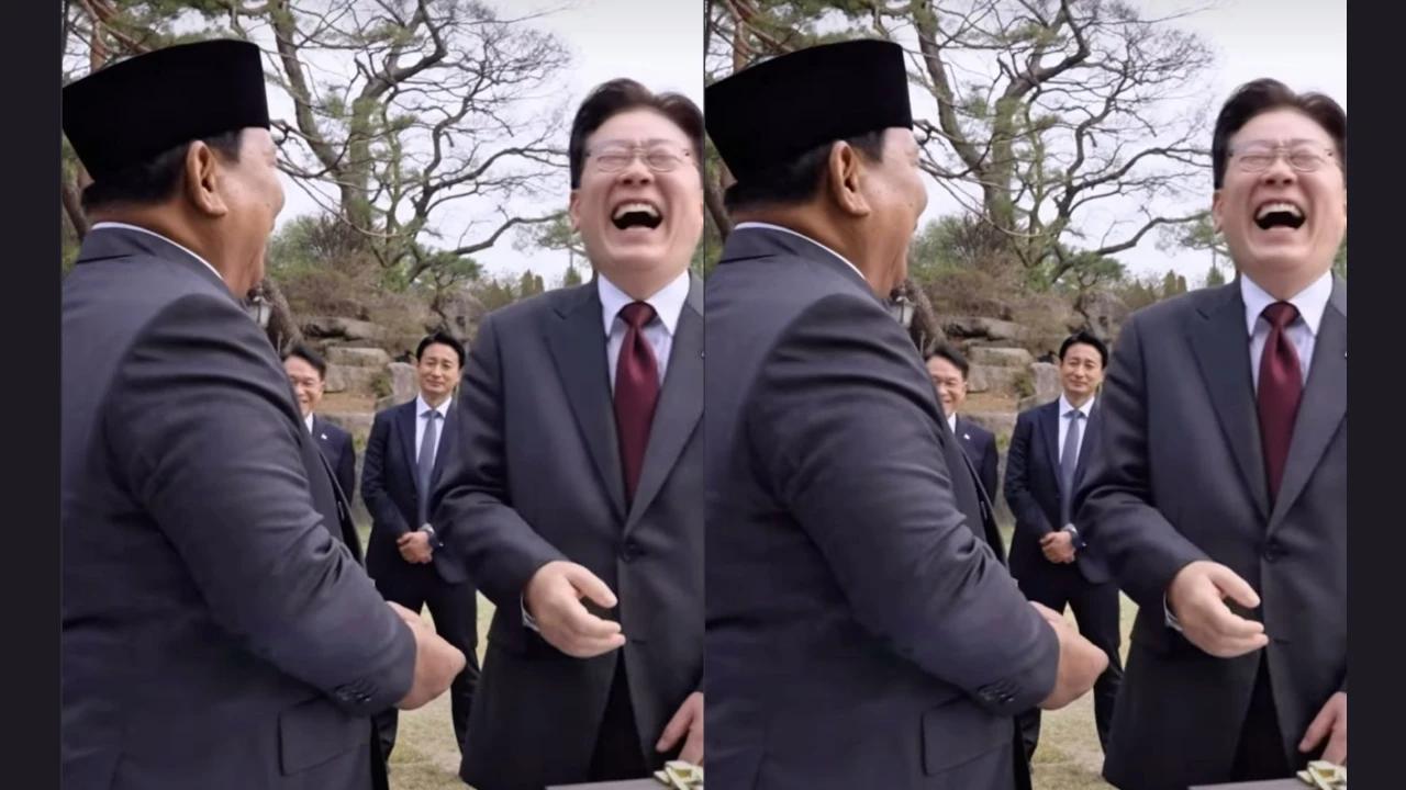 Tawa Presiden Korsel Pecah Saat Prabowo Singgung 'Bobby