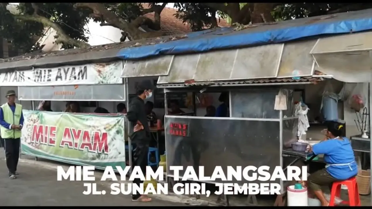 Mie Ayam Talangsari Bu Pon, Jember, Jatim