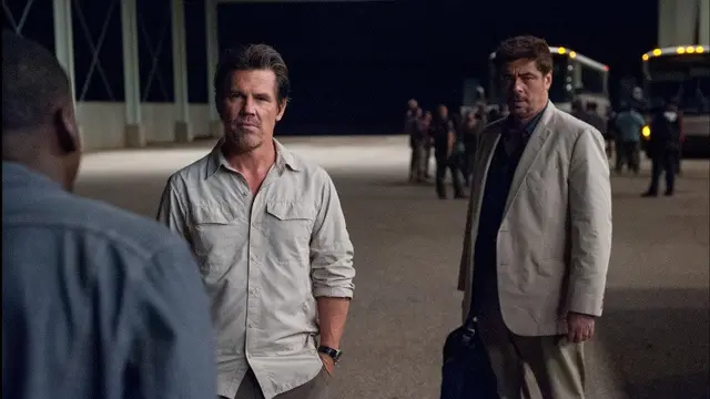 Adegan film Sicario yang tayang di Bioskop Trans TV (Foto: Lionsgate via imdb.com)