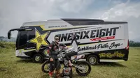 Pasangan suami istri yang memimpin OneSixEight Racing Team tetap mempersiapkan diri untuk MXGP 2020 (istimewa)