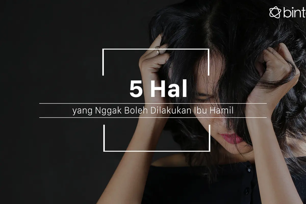 Ibu hamil, jangan melakukan hal ini ya. (Foto: Adrian Putra, Digital Imaging: M. Iqbal Nurfajri/Bintang.com)