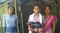 Viral, Aksi Heroik Bocah Selamatkan Ibunya yang Tenggelam di Sungai