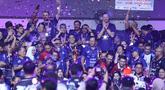 Jakarta LavAni Livin' Transmedia menjuarai Proliga 2026 usai membekuk Jakarta Bhayangkara Presisi. (Dok. PBVSI)