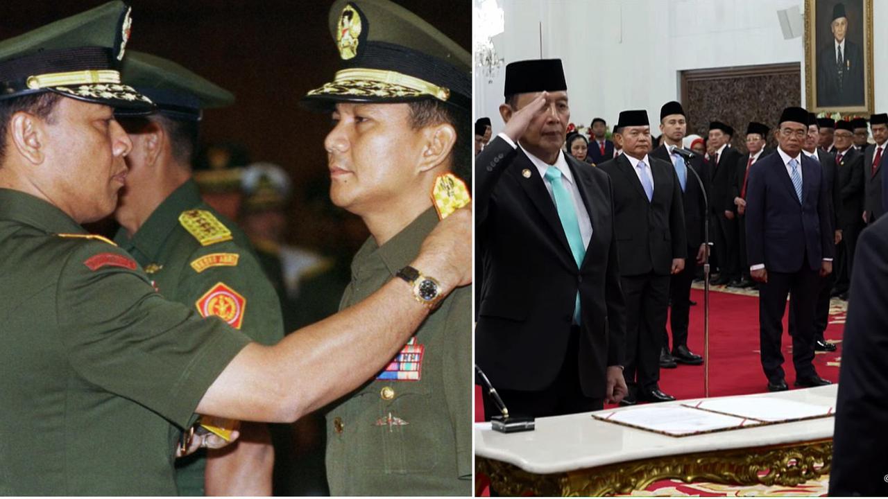 FOTO: Dua Momentum Wiranto: Dulu Copot Pangkat Prabowo, Kini Dilantik Jadi Penasihat Khusus Presiden