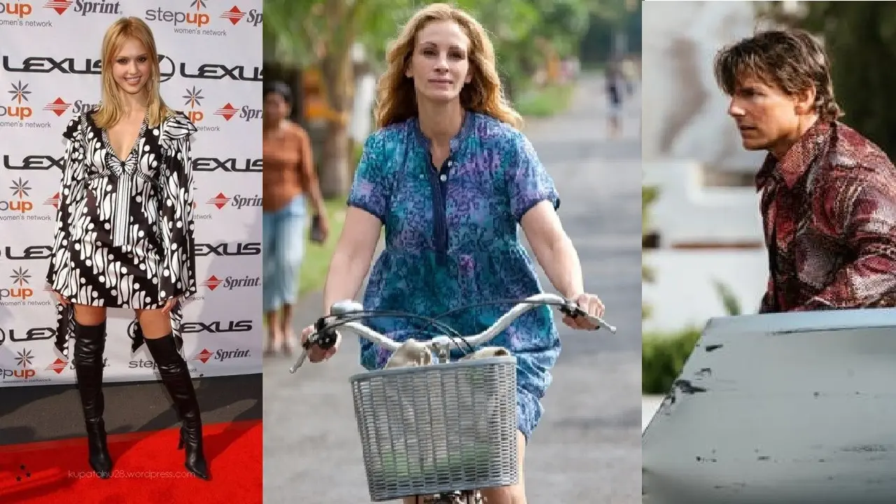 Selebritas Hollywood pakai batik