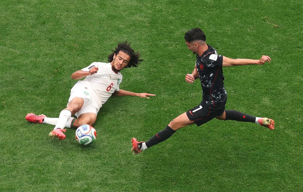 FOTO: Maroko Menang Telak atas Kanada