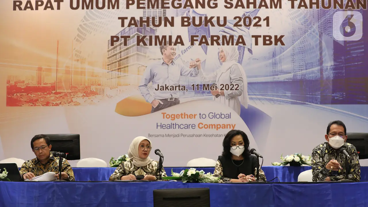 Kimia Farma Putuskan Sebar Dividen Rp90,68 miliar kepada pemegang saham