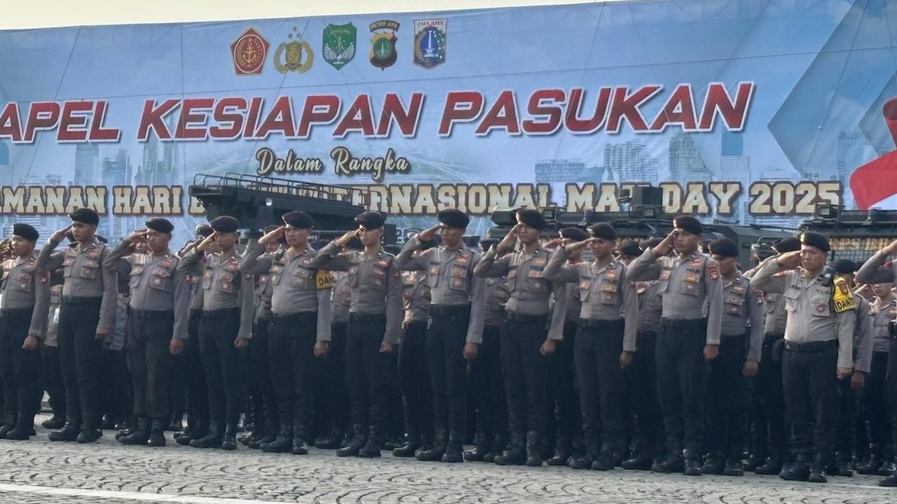 May Day 2025, Polda Metro Kerahkan 13.252 Personel Amankan Aksi Buruh di Monas