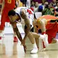 Jordan Clarkson tampil gemilang dalam laga Asian Games 2018 melawan Tiongkok.  (AP Photo/Aaron Favila)