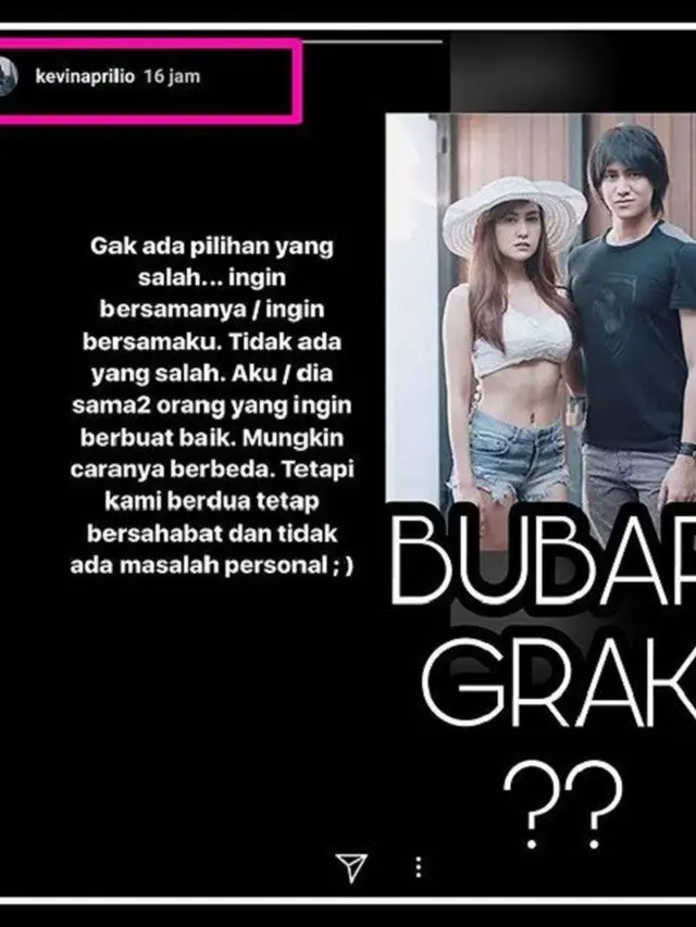 [Bintang] Kevin Aprilio dan Vicy Melanie