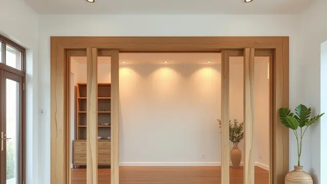 Model Gapura Wood Profile Natural
