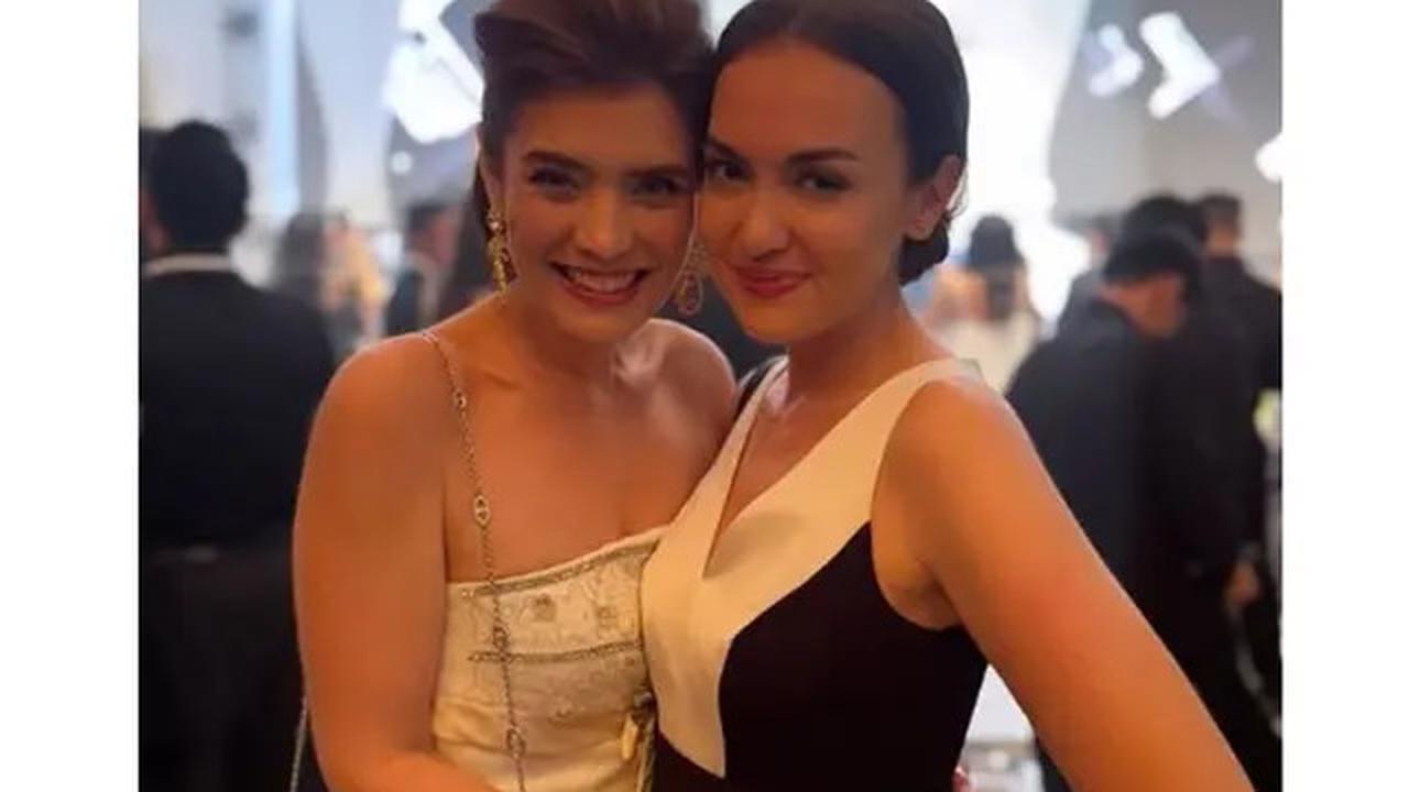 6 Potret Carissa Putri dan Rianti Cartwright di Resepsi Luna Maya, Reuni Ayat-Ayat Cinta