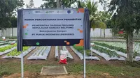 PT Pupuk Indonesia (Persero) menyerahkan kebun percontohan dan pembibitan kepada Pemerintah Provinsi Bangka Belitung.