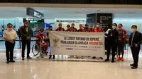 Kloter Pertama Kontingen Indonesia di Paralimpiade 2020 Tiba di Tokyo (Ist)