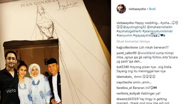 [Bintang] Ayu Ting Ting dan Shaheer Sheikh