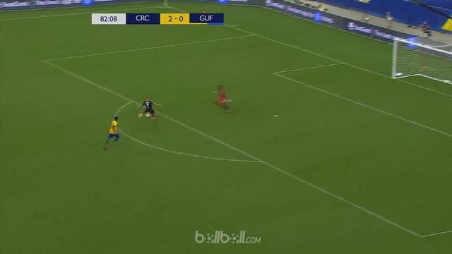 Berita video highlight pertandingan Kosta Rika vs Guyana Prancis di Piala Emas. This video presented by BallBall.