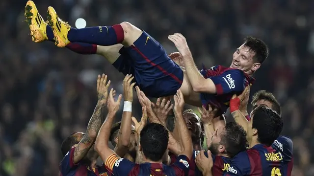 10 Fakta Menarik Hattrick Lionel Messi dengan Barcelona
