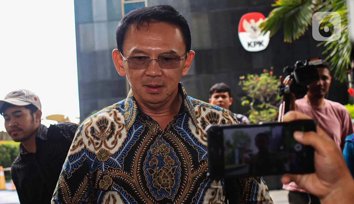 Ia juga mengaku diperiksa dengan kapasitasnya sebagai Komisaris Utama Pertamina saat itu. (Liputan6.com/Angga Yuniar)