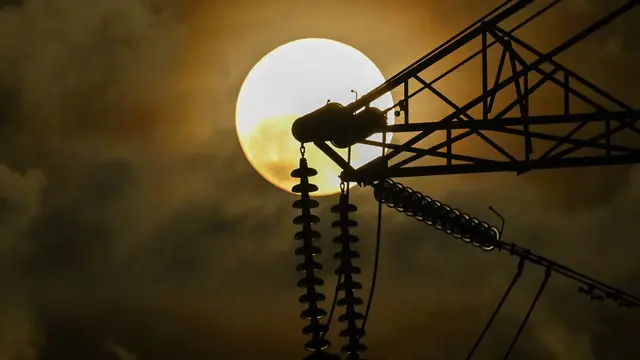 Fenomena supermoon di Aceh