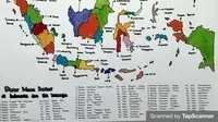 Mengenal Peta Buta dan Peta Indonesia Lengkap dengan Nama Provinsi, Cara Efektif Mempelajari Wilayah Nusantara