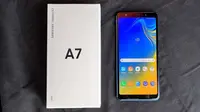 Samsung Galaxy A7. Liputan6.com/Jeko I.R